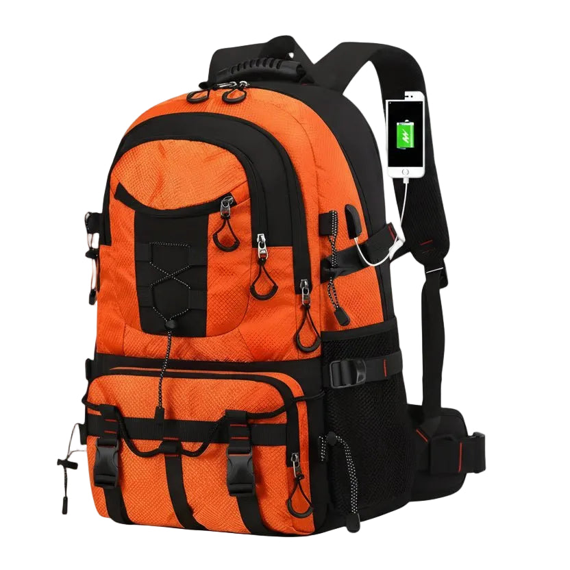 Vandringsryggsäck 20-35L med Stödjande Design 0