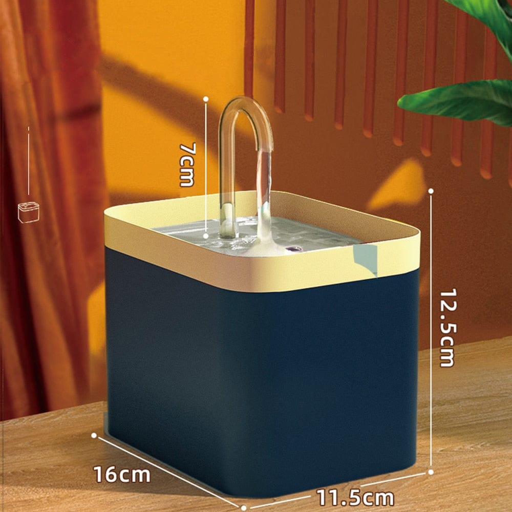 Vattenfontän För Katter Med Modern Design Och Stor Behållare 1