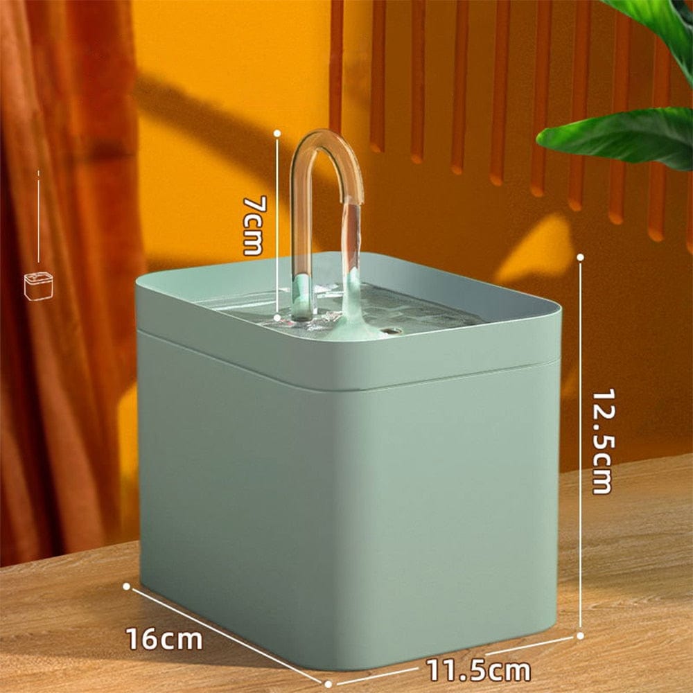 Vattenfontän För Katter Med Modern Design Och Stor Behållare 4