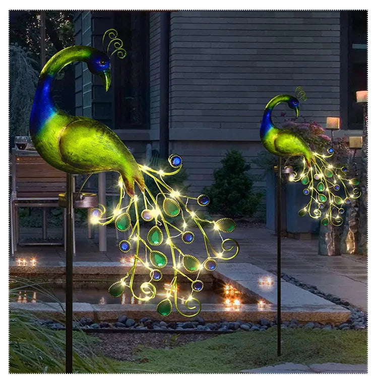 Vattentät Trädgårdslampa Med LED Belysning Dekorativ Design 1