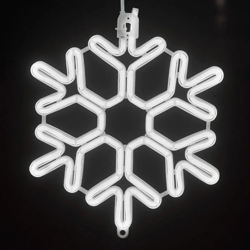 Vattentäta LED Snöflingeljus för Vinterdekoration 4