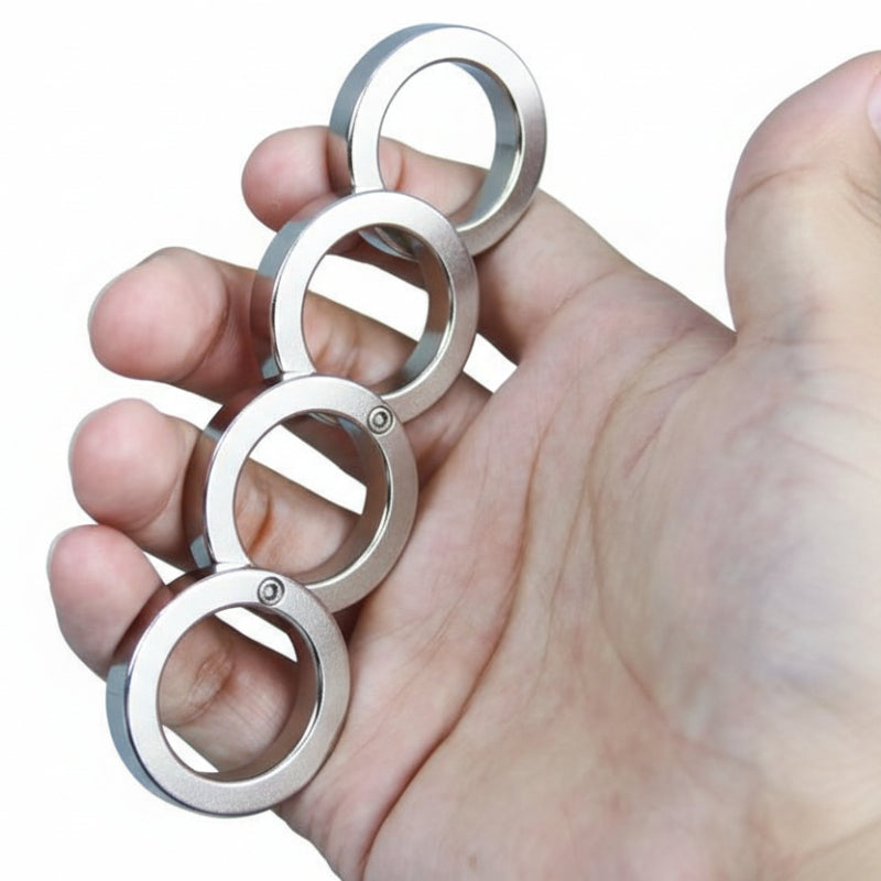 Vikbar Fyrfinger Ring för Mental Avlastning 0