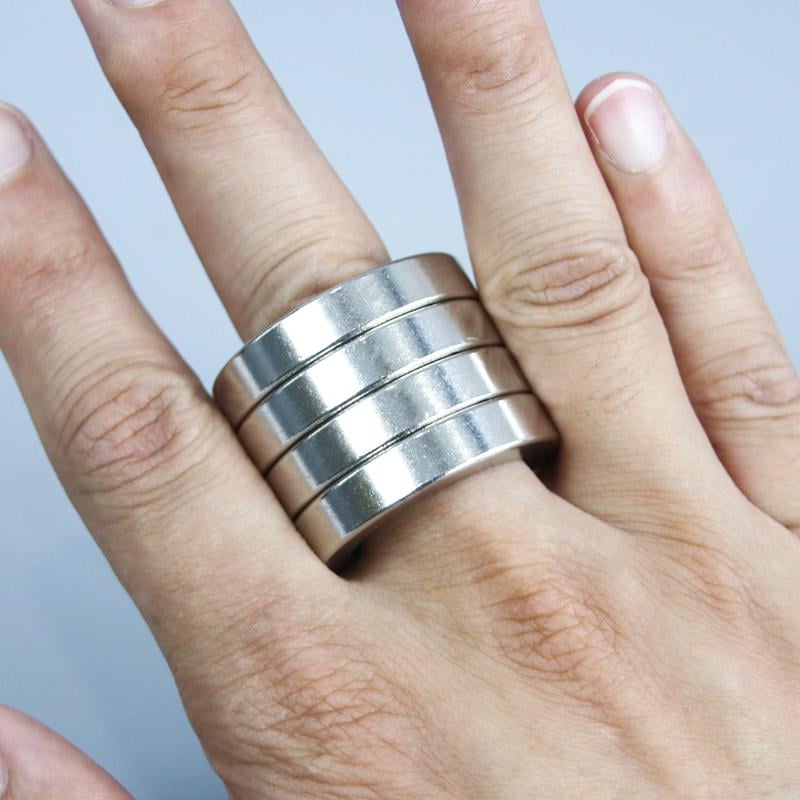 Vikbar Fyrfinger Ring för Mental Avlastning 5