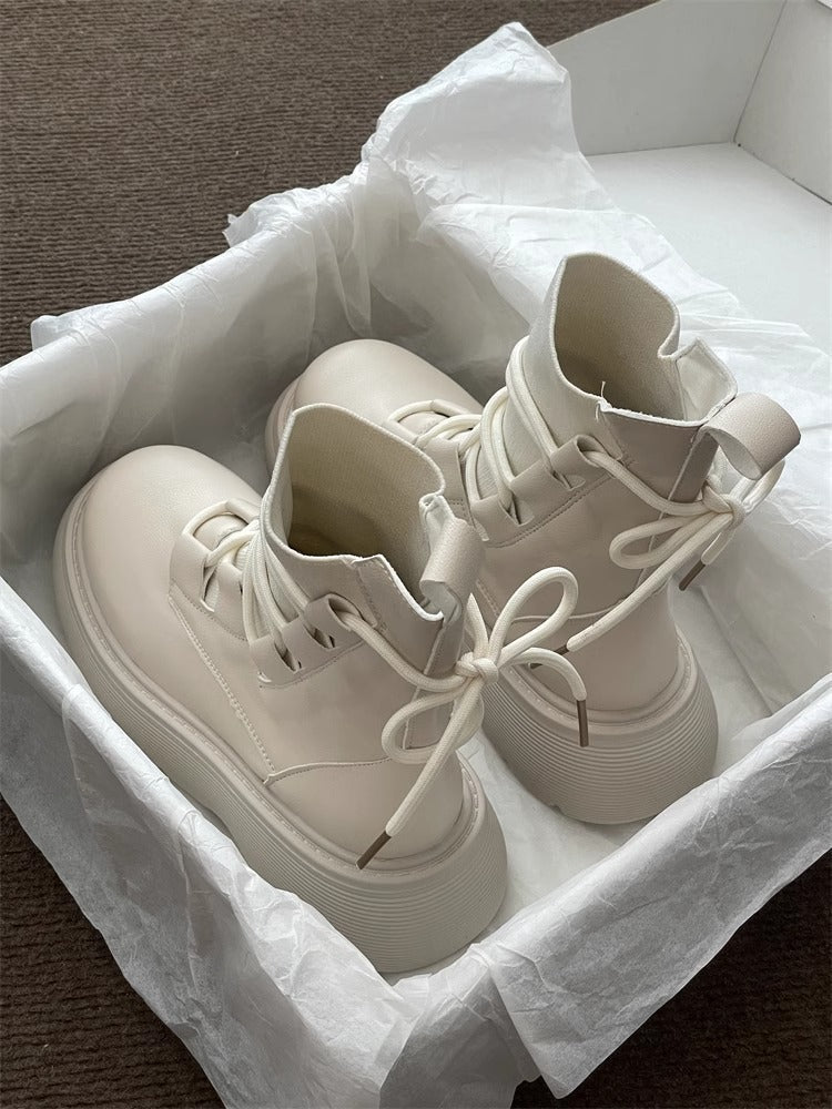 Vinterstövlar Dam Fodrade Stiliga med Halkfri Sula 4