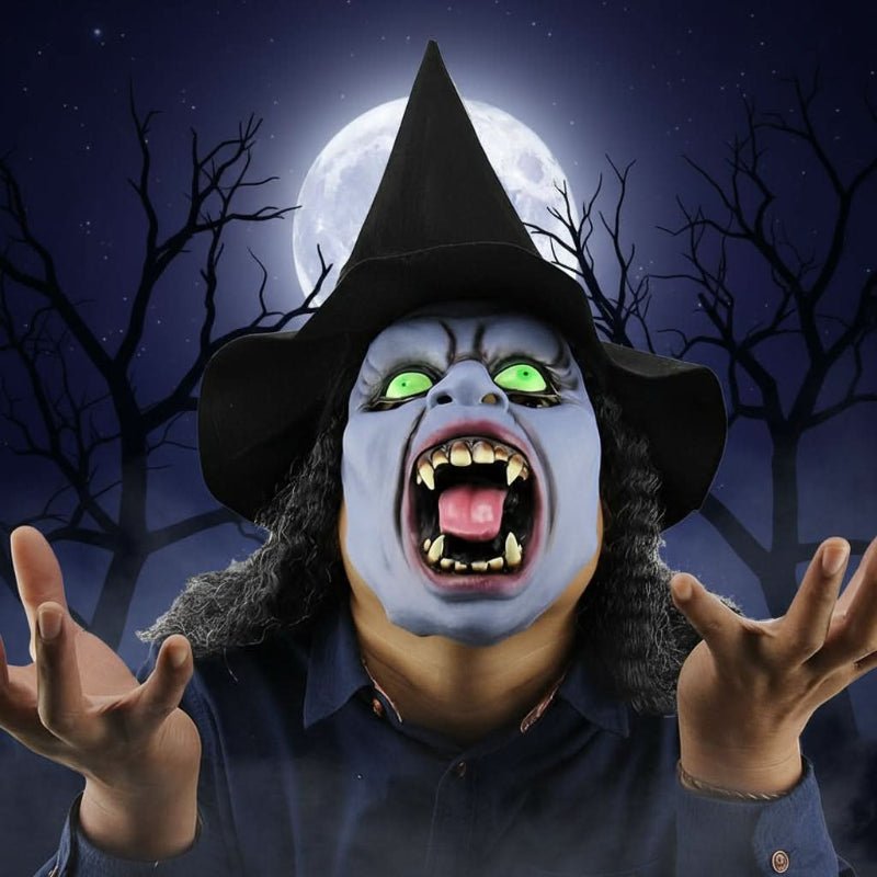 Vuxen Halloweenmask Realistisk Design för Kostymfest 12