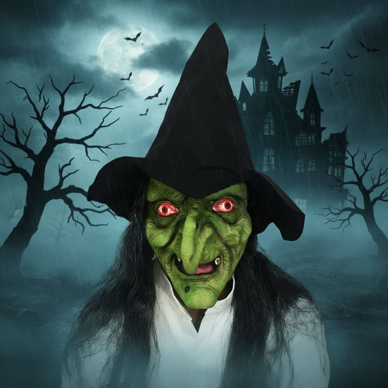 Vuxen Halloweenmask Realistisk Design för Kostymfest 16