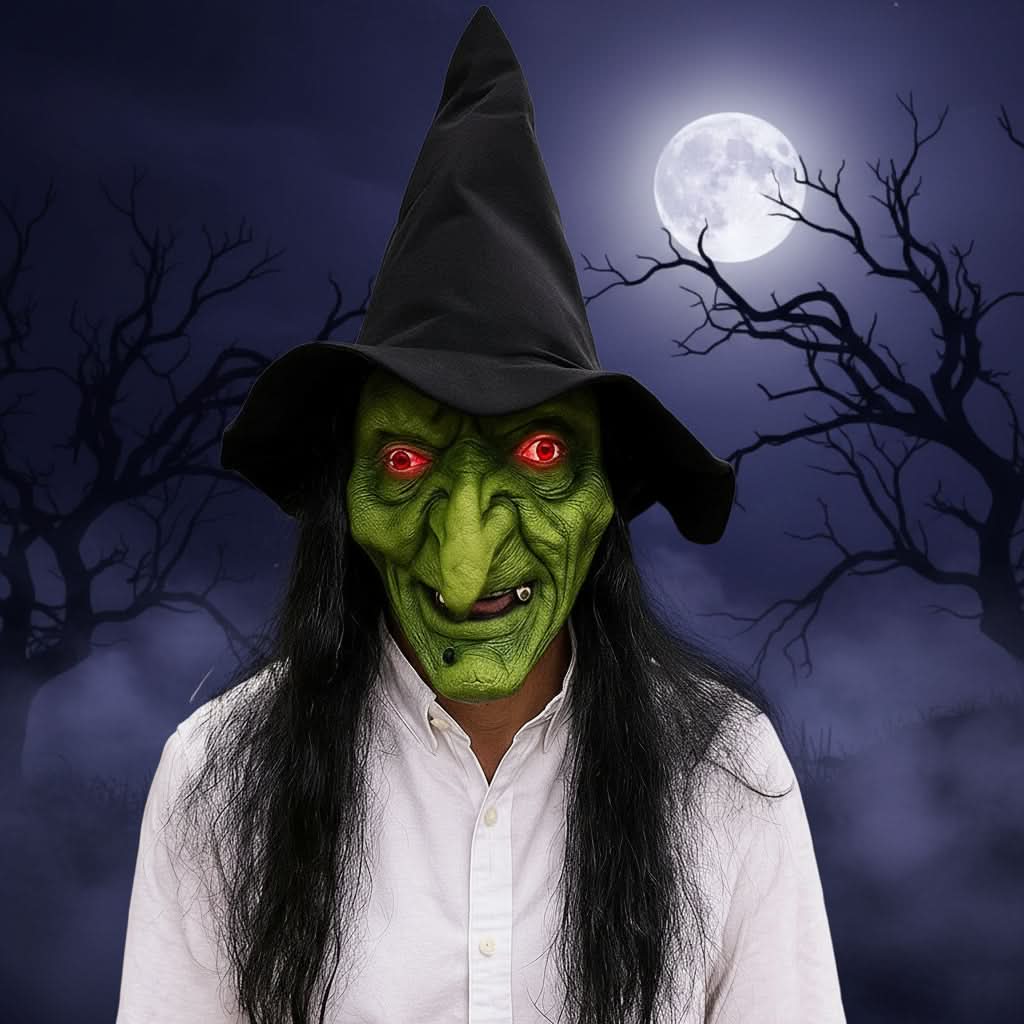 Vuxen Halloweenmask Realistisk Design för Kostymfest 2