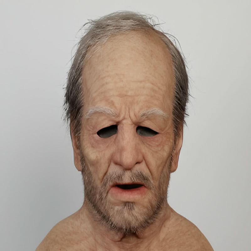 Vuxen Halloweenmask Realistisk Design för Kostymfest 8