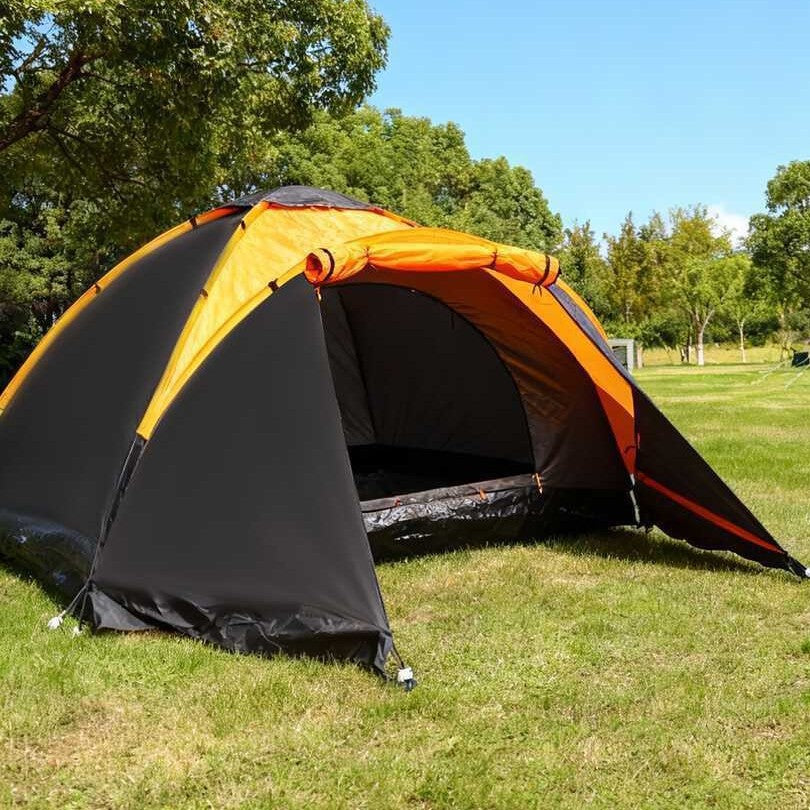 Vuxnas Campingtält Med Väderskydd För Utomhusbruk Rymlig Design 3