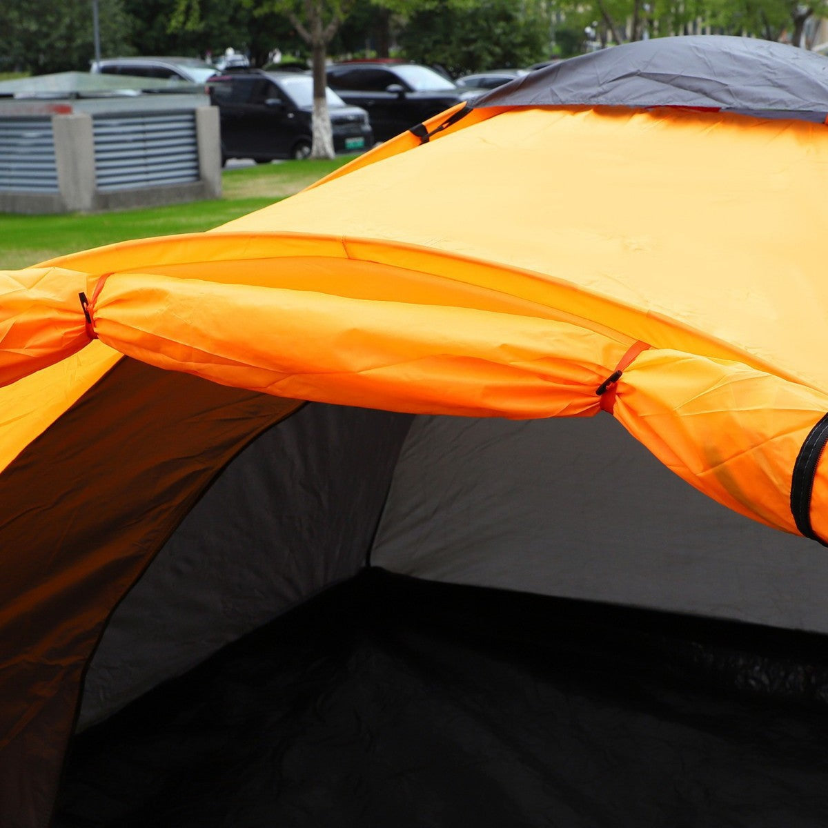 Vuxnas Campingtält Med Väderskydd För Utomhusbruk Rymlig Design 5