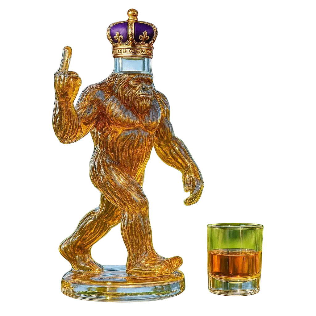 Whisky Karaff med Bigfoot Design 0