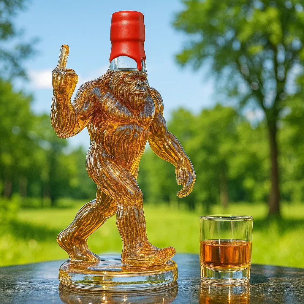 Whisky Karaff med Bigfoot Design 2