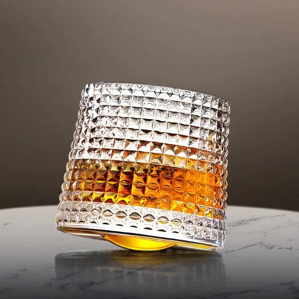 Whiskyglas med Roterande Design för Stilfull Njutning 0