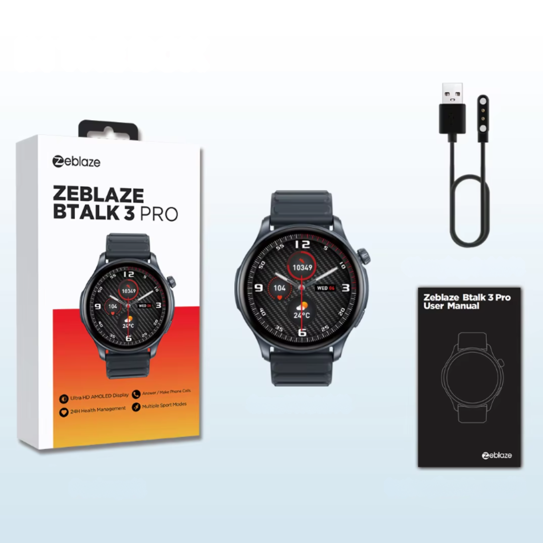 AMOLED-skärm Fitness Smartwatch