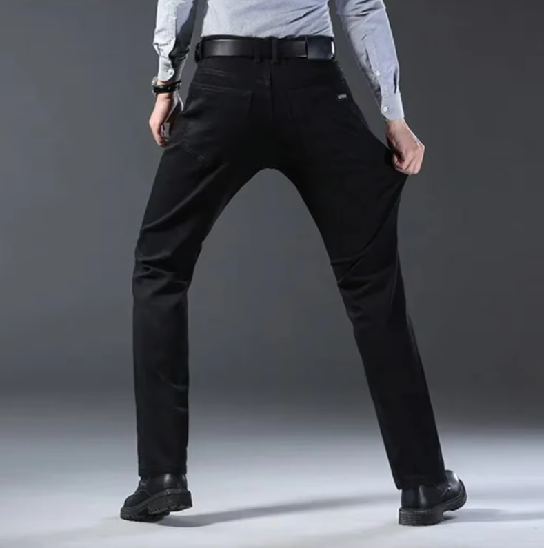 Jeans i klassisk denim för män