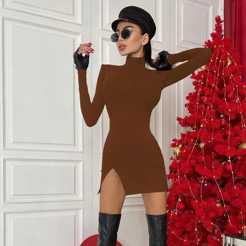 Långärmad Bodycon för kvinnor