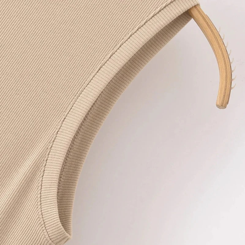 Elegant maxiklänning utan ärmar för kvinnor