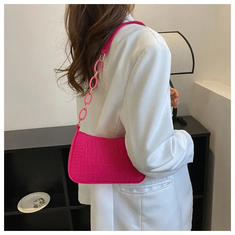 Lady Filt Armpit Tygväska