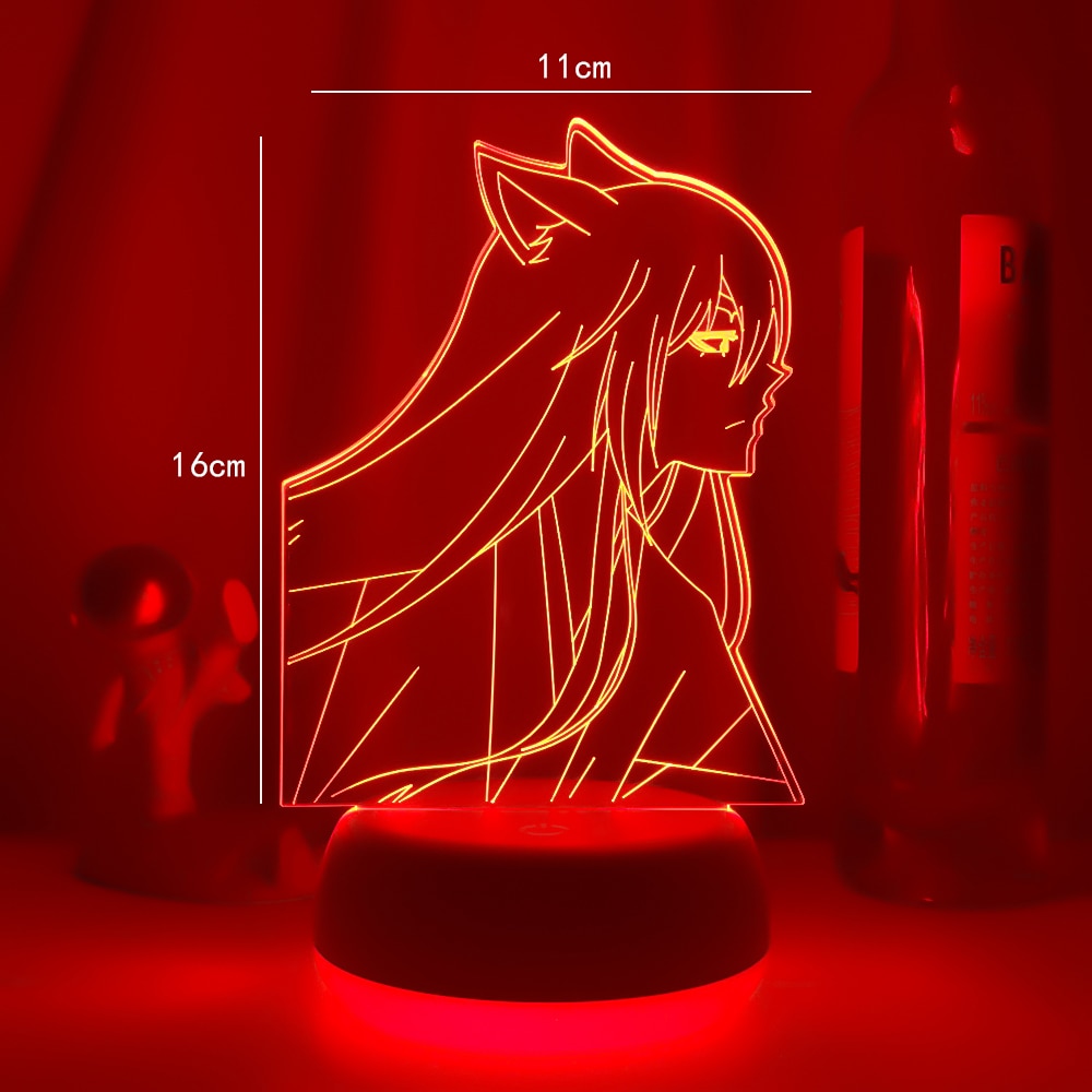 Skrivbordslampa i akryl