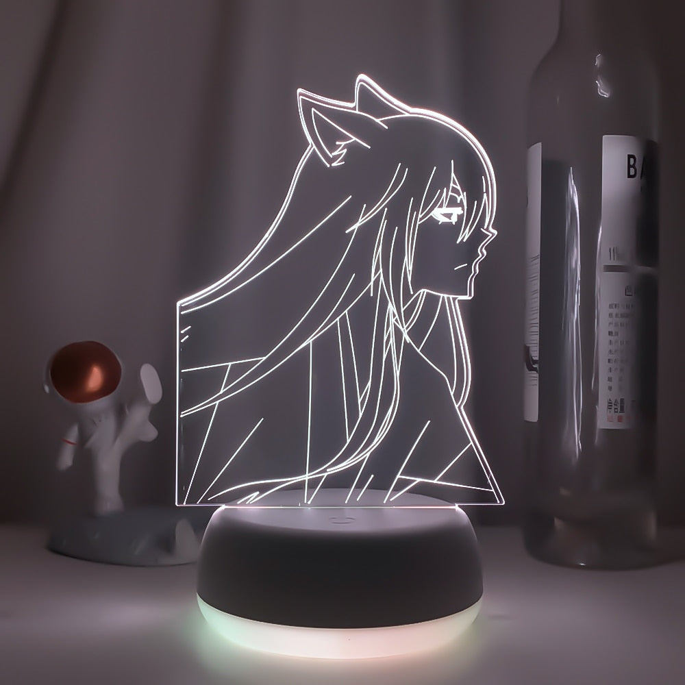 Skrivbordslampa i akryl