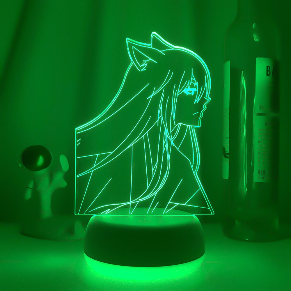 Skrivbordslampa i akryl