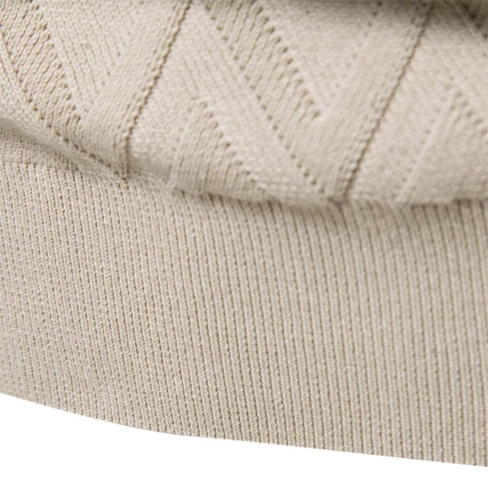 Stickad tröja för män