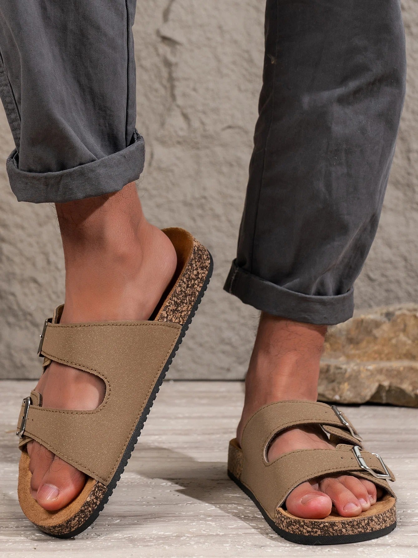 Vattentäta tofflor för herr