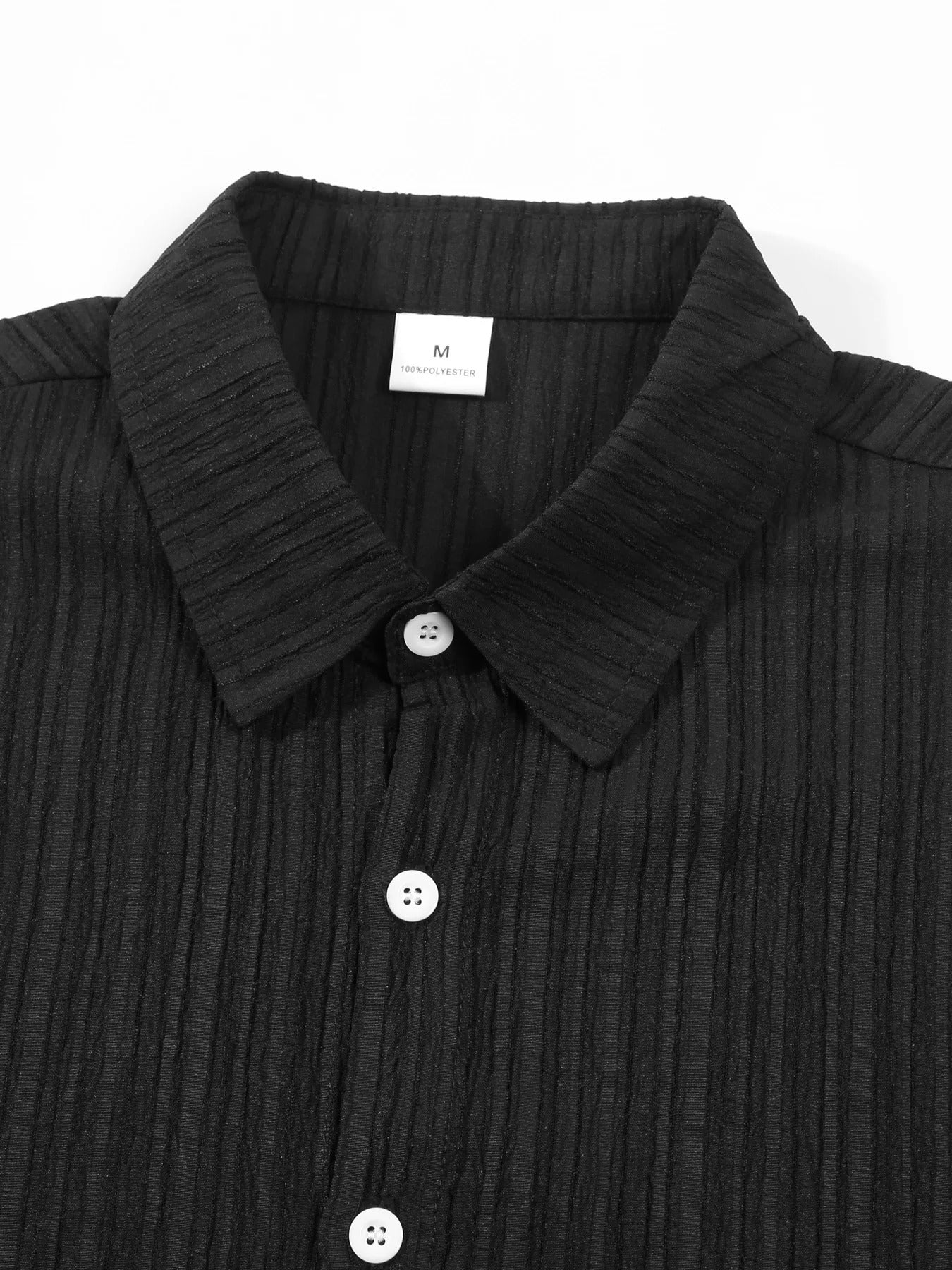 Striped skjorta och byxor för herr