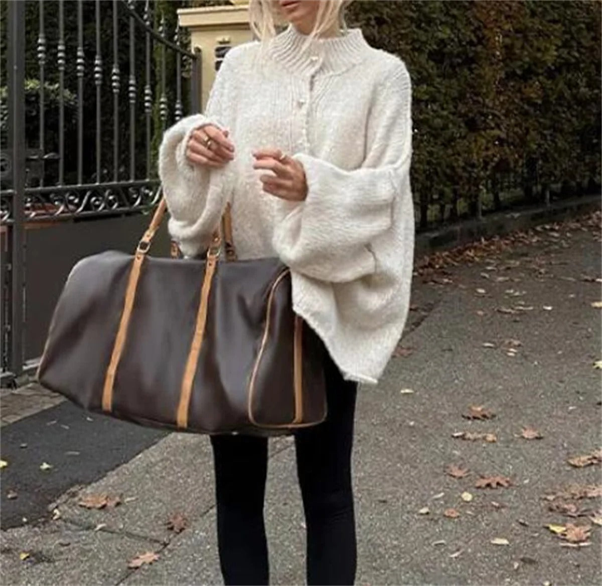 Casual lös tröja för kvinnor