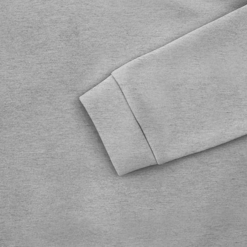 Halv dragkedja i sammet för män