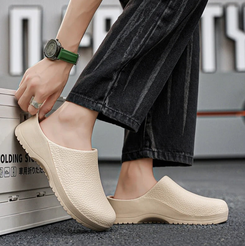 Halkfria kockarbetsskor för män