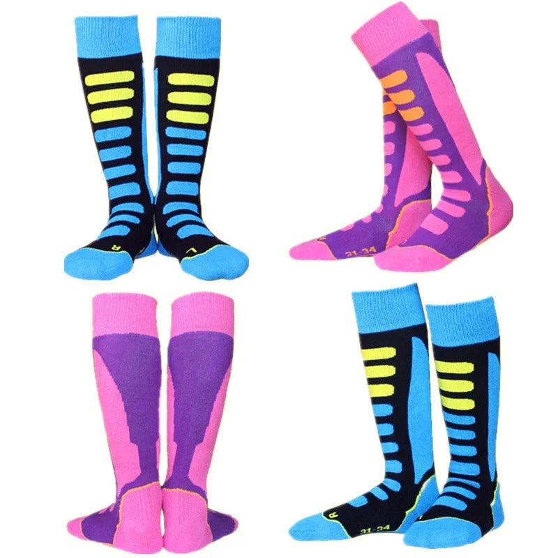 Termiska vinterskidstrumpor