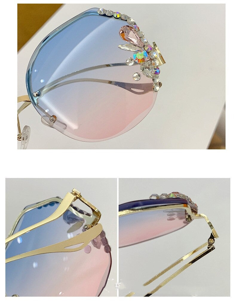 Översized Chic Solglasögon