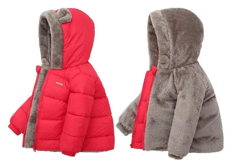 Huvjacka i kashmir för barn