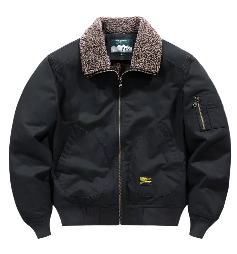 Jacka i lammull för män