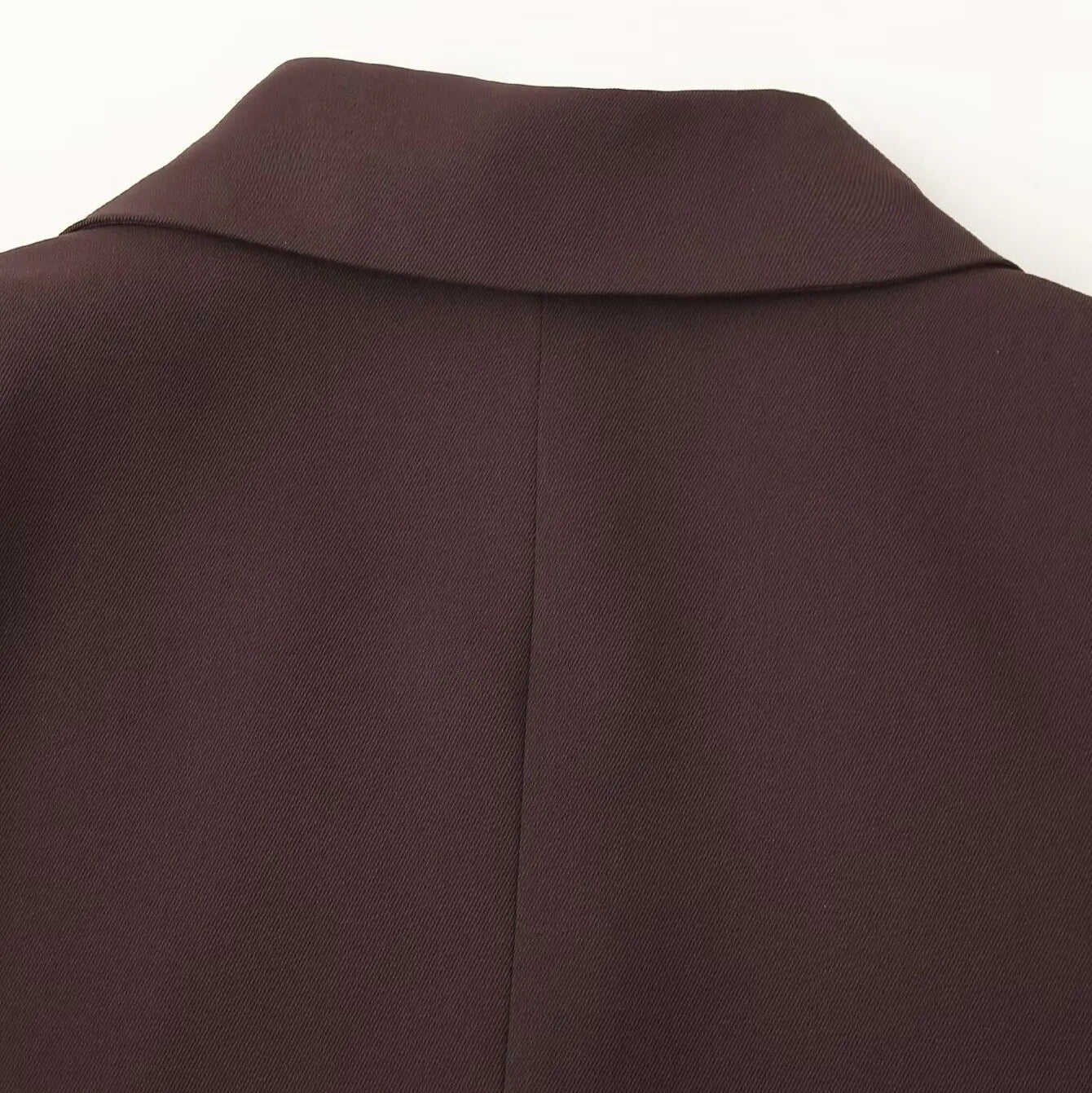 Turn-down krage blazer för kvinnor