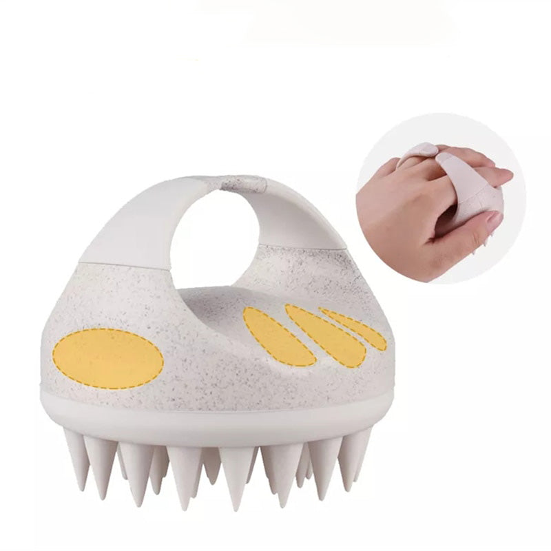 Borste för skalpmassage