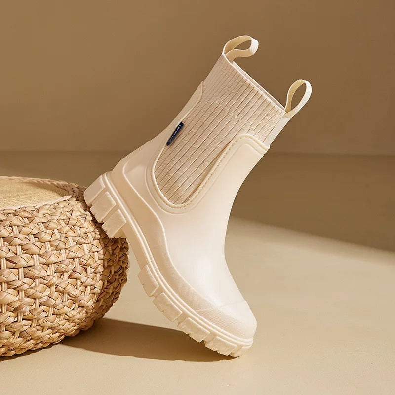 Vattentäta plattformsstövlar för kvinnor