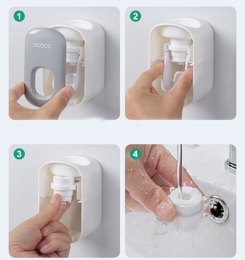 Automatisk tandkrämspress