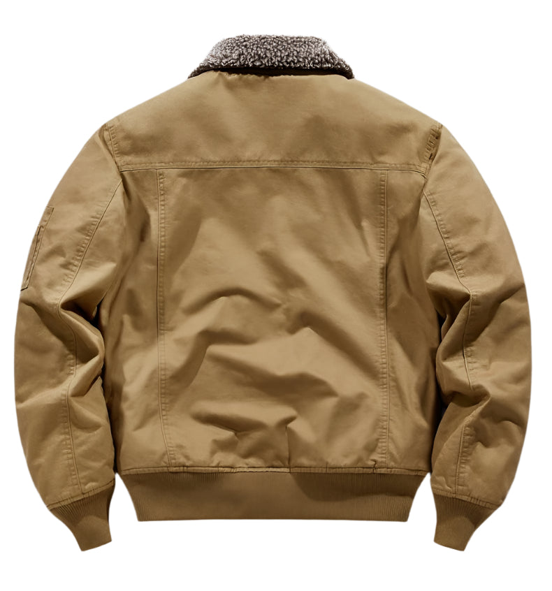 Jacka i lammull för män