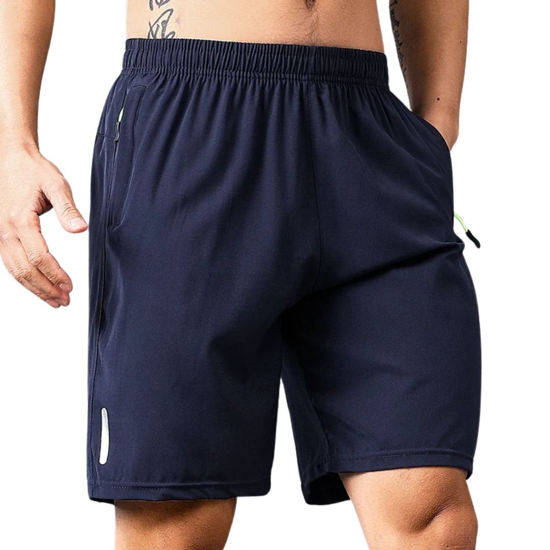 Snabborkande fitnessshorts för män