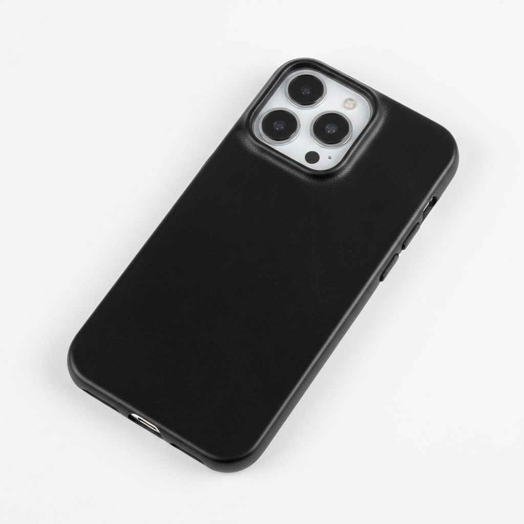 iPhone-fodral i äkta läder med oljevax 7