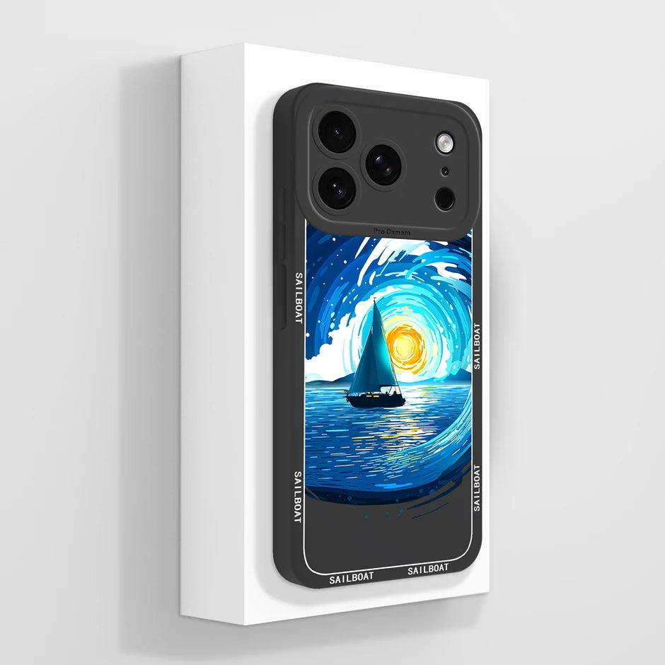 iPhone 17 Pro Max Fodral Mjuk Silikon med Söt Panda Design 33