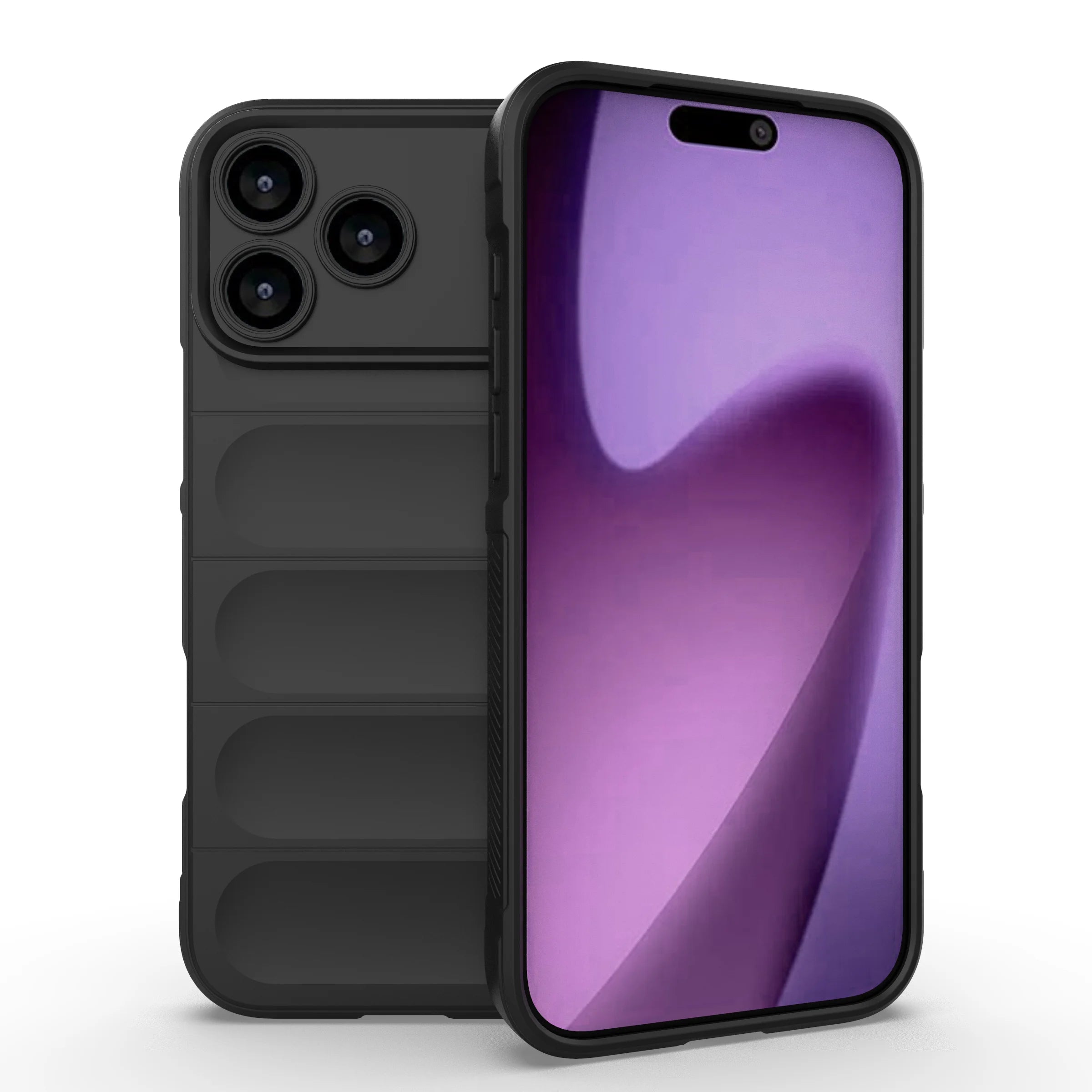 iPhone 17 Pro Max Fodral Silikon Skydd 0