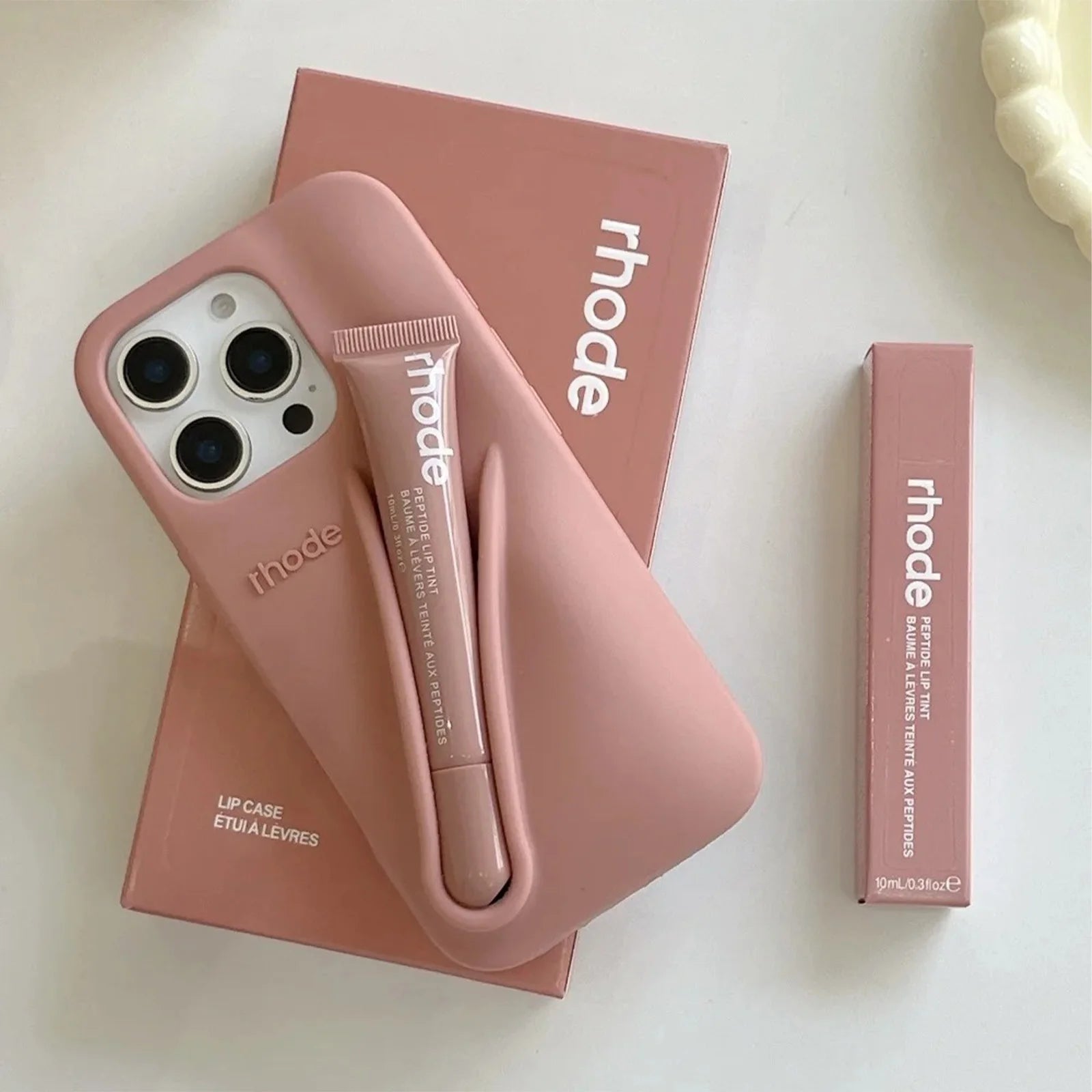 iPhone Fodral med Läppglansset och Presentförpackning 10