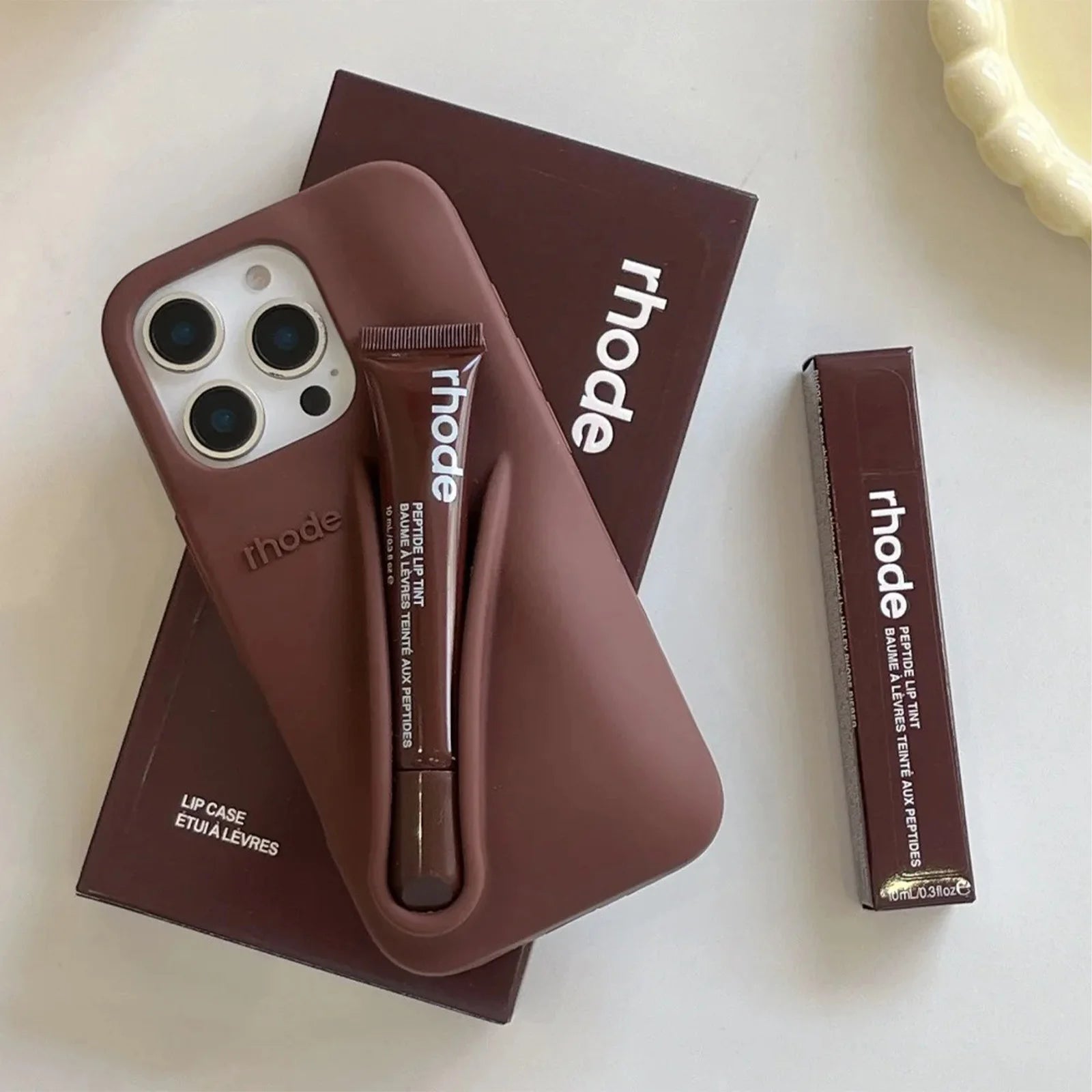 iPhone Fodral med Läppglansset och Presentförpackning 13