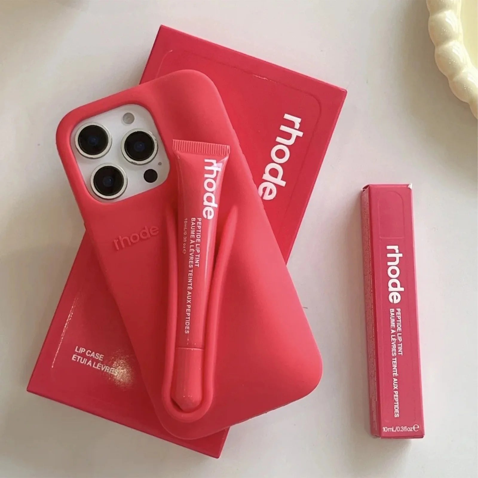 iPhone Fodral med Läppglansset och Presentförpackning 9