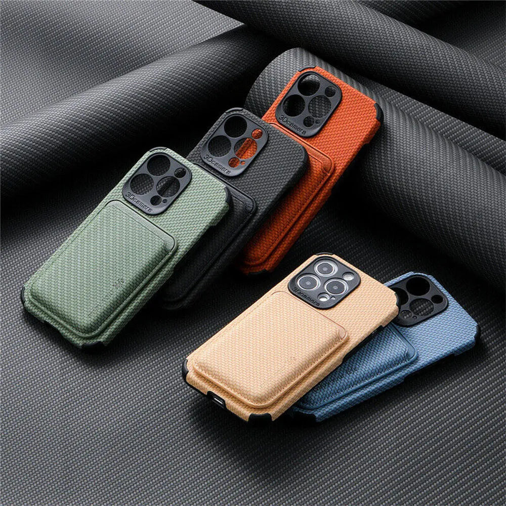 iPhone Wallet Case Med Magnetisk Korthållare 1