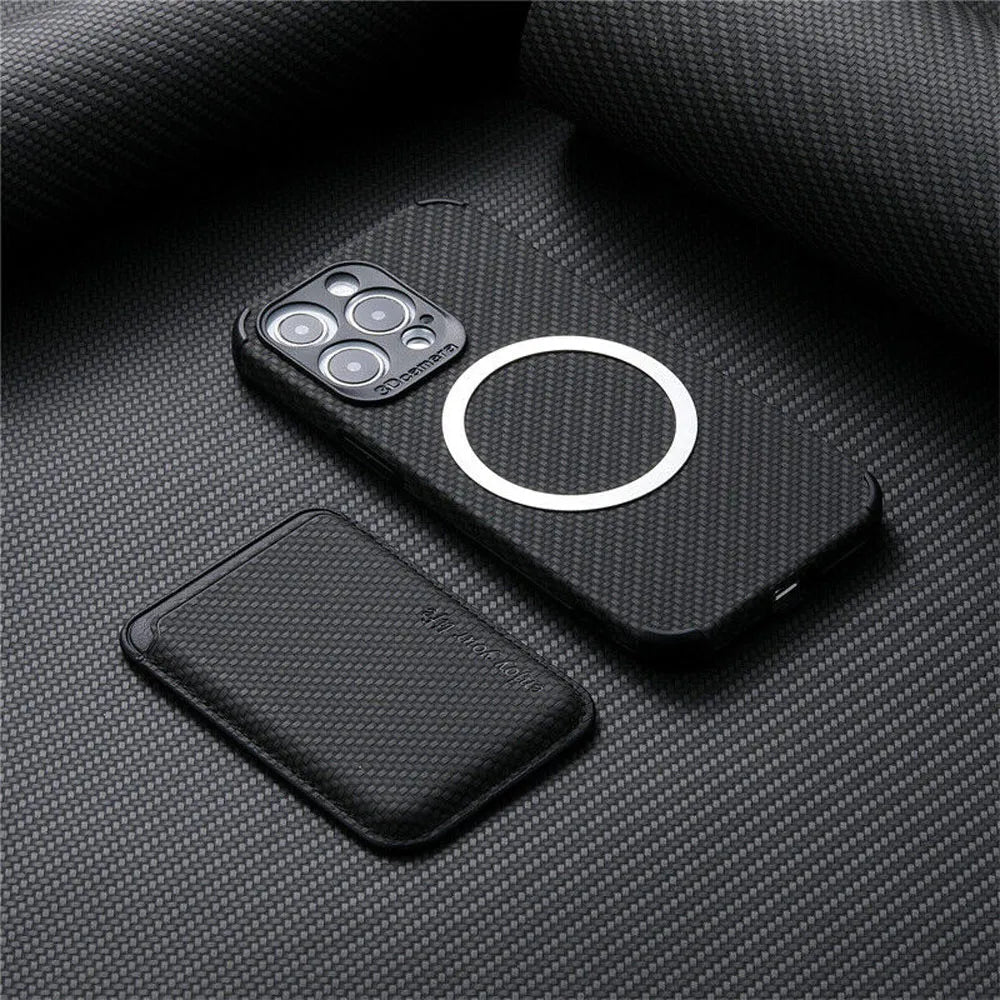 iPhone Wallet Case Med Magnetisk Korthållare 3