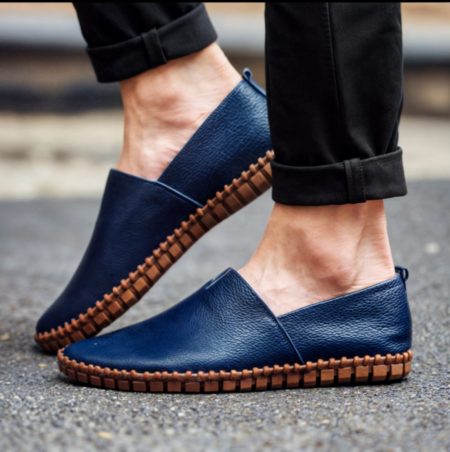 Italienska loafers